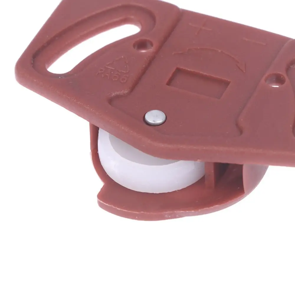 

1Pair Gear Circuit Board Window Door Roller Furniture Hardware Cabinet Wardrobe Runner Wheels Plastic Indoor Panel Kit