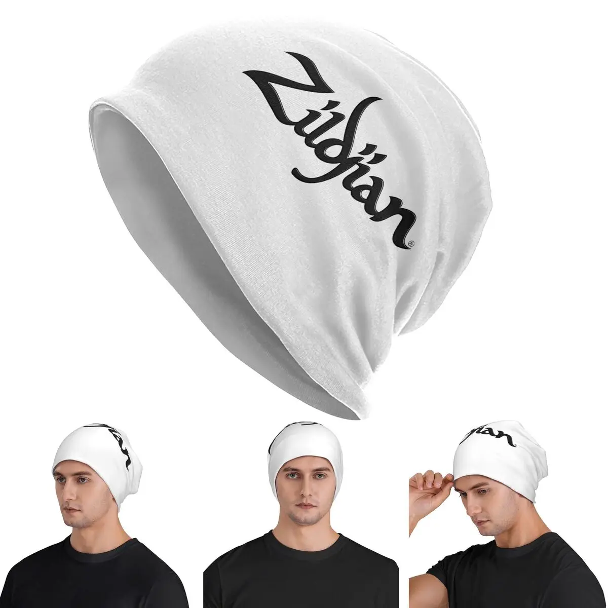 

Zildjian Drums Drummer Drum Music Cymbals Percussion Skullies Beanies Hats Warm Autumn Cap Knitted Bonnet Caps for Men Women