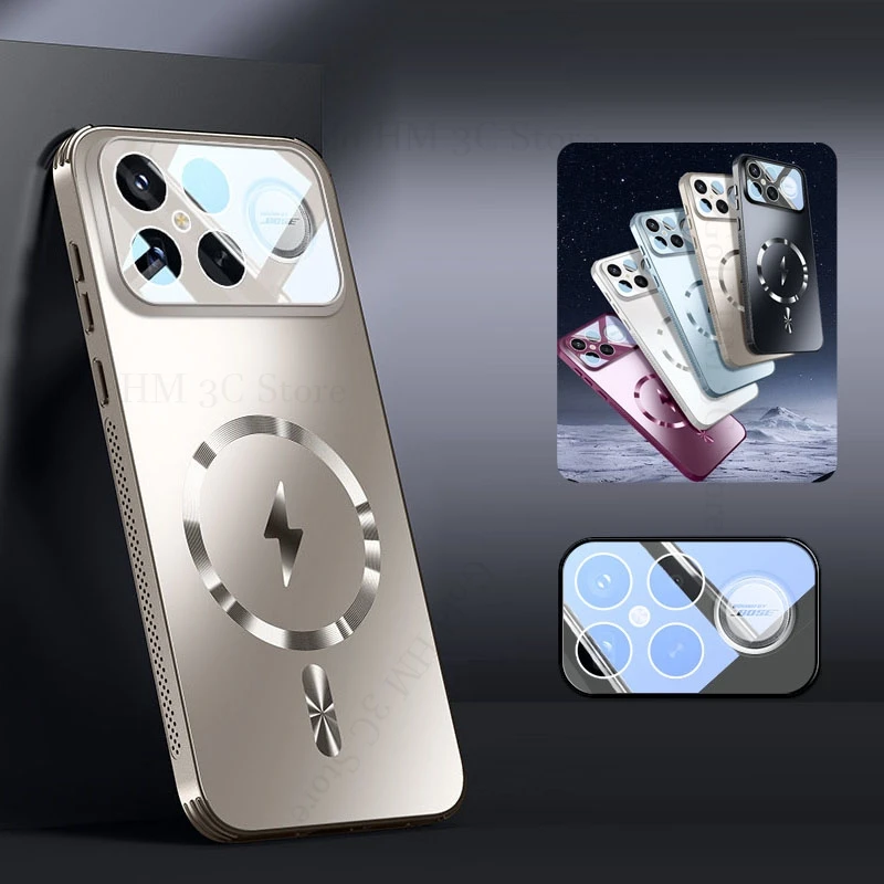 

For Redmi K90 Pro Max Cooling Heat Dissipation For Magsafe Case For Redmi K90 K80 Pro K70 Ultra Wireless Charging Magnetic Cover