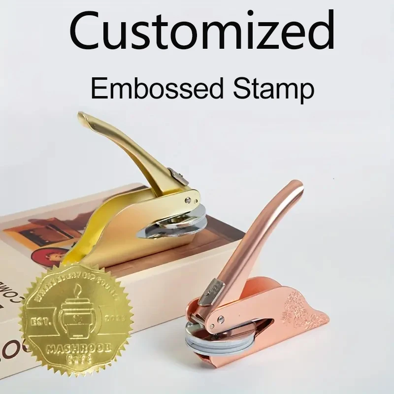 Prägestempel, individuelle individuelle individuelle Logo-Anpassung, Bibliothek, Buch, Einladung, Hochzeit, Prägestempel, Firmenpapier, Ledersiegel