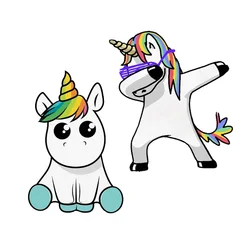 PersonalityCar Stickers Funny Unicorn Stickers Car Motorcycle Bumper Rear Window Body Decoration  Waterproofpvc  Decals