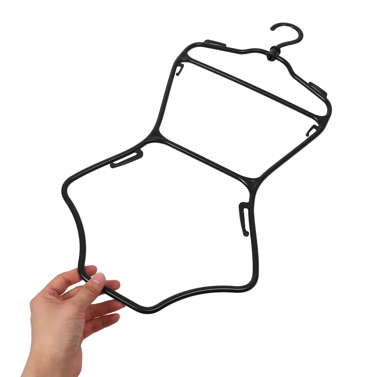 5Pcs Kids Swimsuit Hangers Plastic One-Piece Nonslip Swimwear Holder Closet Organizer Wet Suit Drying Travel Hanger Toddler