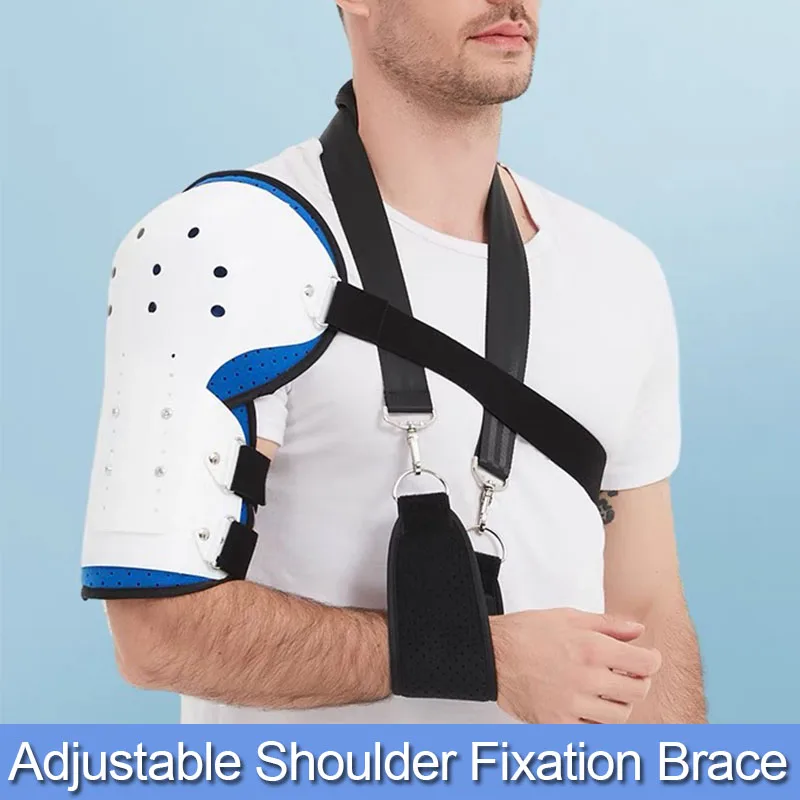 

Adjustable Humeral Shaft Fracture Splint Cast for Broken Upper Arm, Shoulder, Bicep, Humerus Bone with Sling & Cuff Support