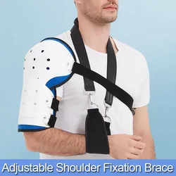 Adjustable Humeral Shaft Fracture Splint Cast for Broken Upper Arm, Shoulder, Bicep, Humerus Bone with Sling & Cuff Support