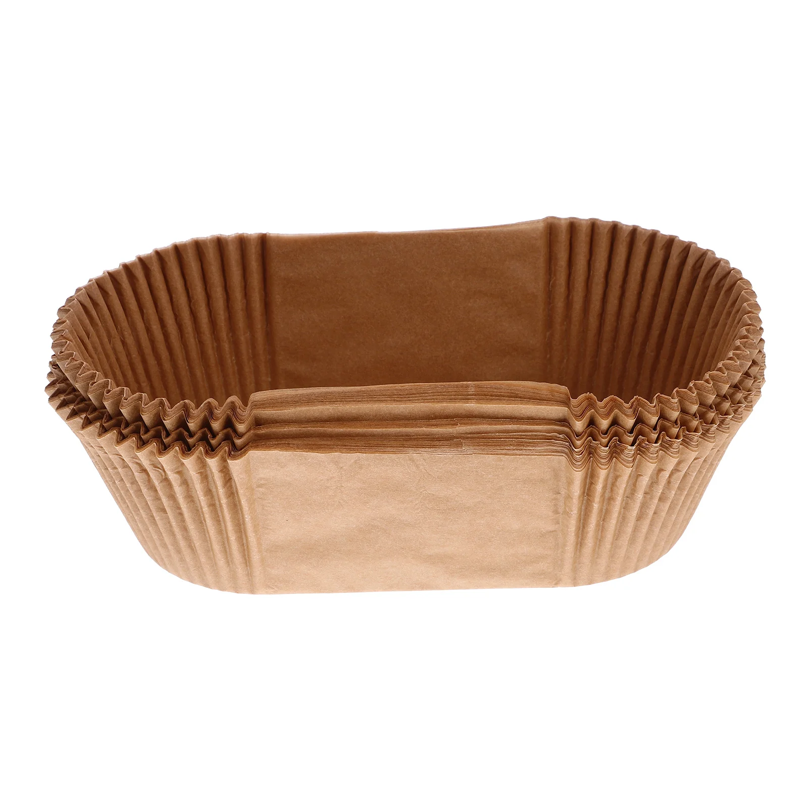 

50 Pcs Dog Snack Holder 6 Inch Golden Food Serving Tray Disposable Food Serving Tray Paper Fried Container Baking Pan