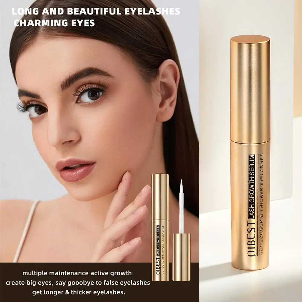 Longer Thicker Lashes Serum, Mascara Longer, Crescimento e Crescimento, Cílios Essenciais, Nutritivo Eyelash Enhance, U6O3