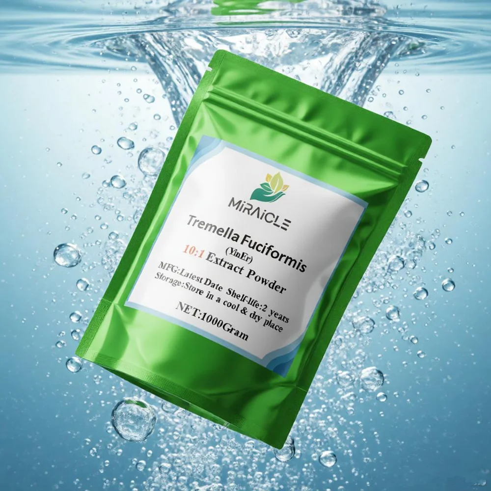 Non Edible Water Soluble Handmade Soap Spice 10:1 Tremella Extract Powder Home Handcraft Raw Material