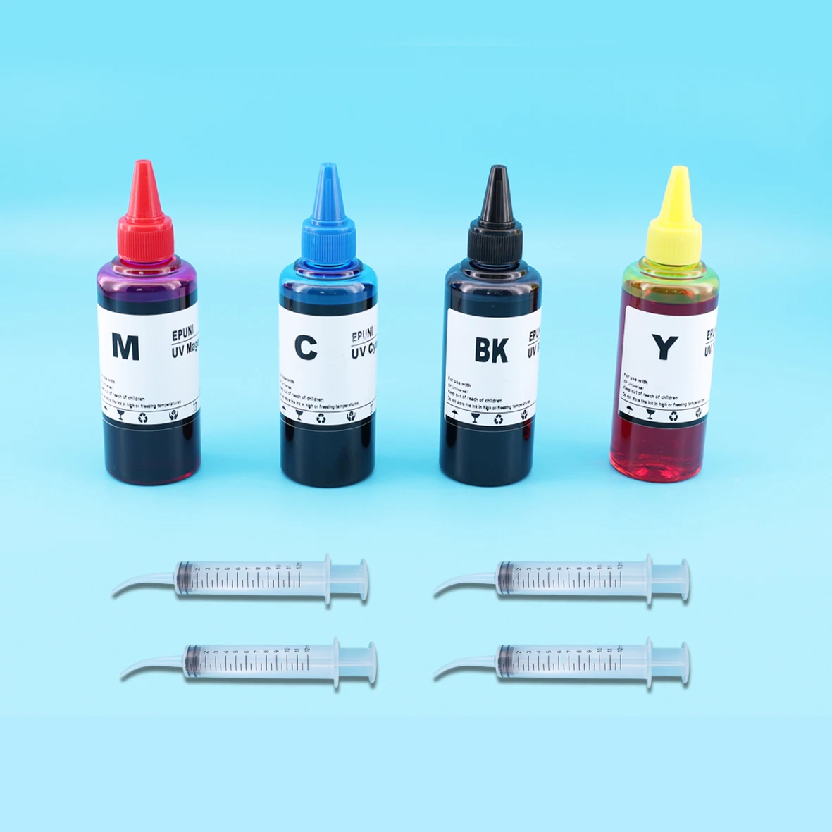 

4 Colors 100ML T405XL 812XL 822XL Dye Ink for Epson WF- 3820 4820 4825 4830 7310 7830 7840 7835 3823 4833 4834 Refill Ink