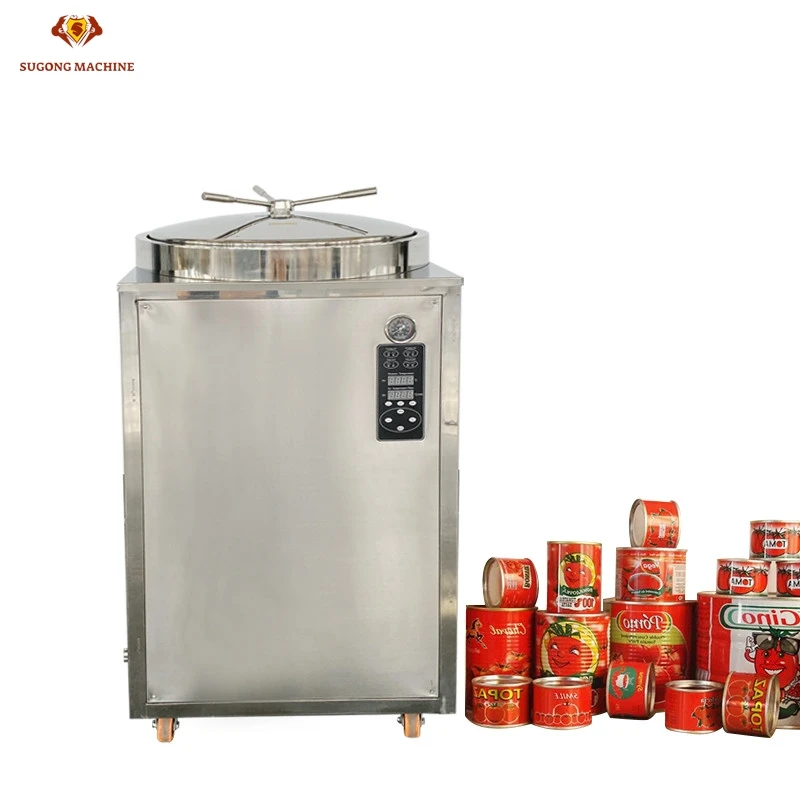 

Industry Sterilizer 200 Liter Mushroom Substrate Vertical Autoclave Sterilization Machine