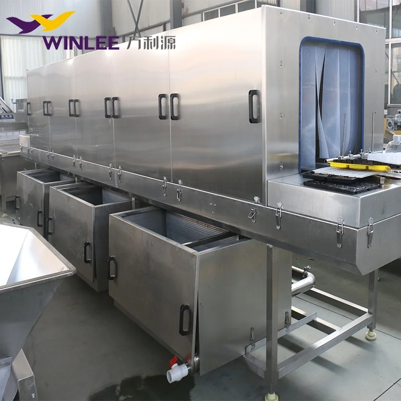 Lavadora de caja de alta presión con ahorro de agua automática industrial súper proveedor