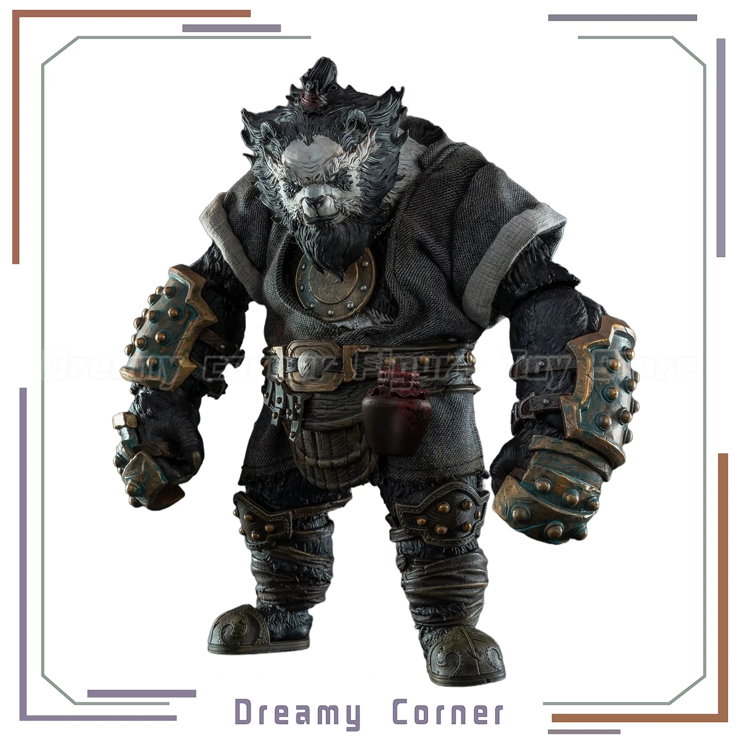 

【В наличии】Оригинальная фигурка Maestro Union Furry Planet MU-FP006 Panda Brothers Yang 1/12, модель игрушки