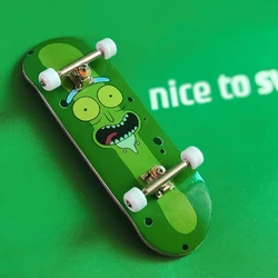 Professional Finger Skateboard 34mm Maple Single Axis Wide Plate Creative Toy Customized Gift