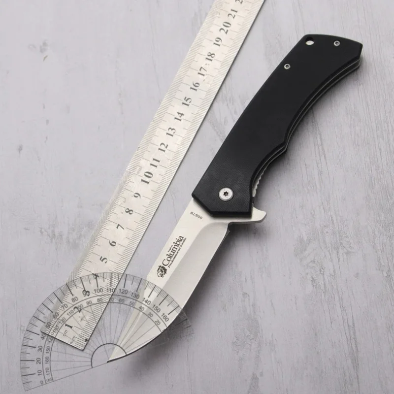 Outdoor Knife High Hardness Military Folding Knife Sharp Camping Portable Knife Life-Saving Knife