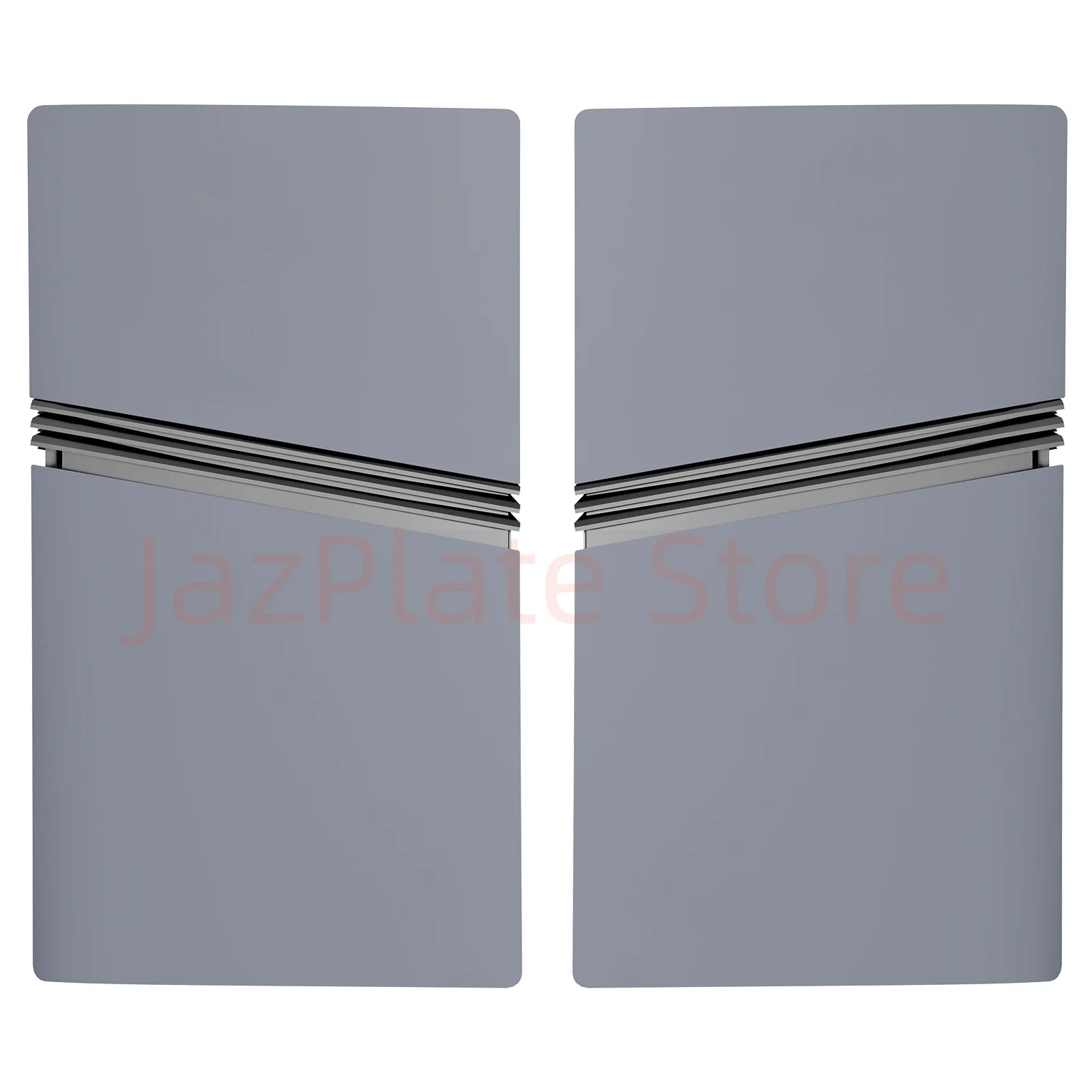 Grey Pro Digital Edition Cover Plates with Logo Skin and 30th Anniversary Sticker for New PS5 Pro Console  Shell Panel Faceplate