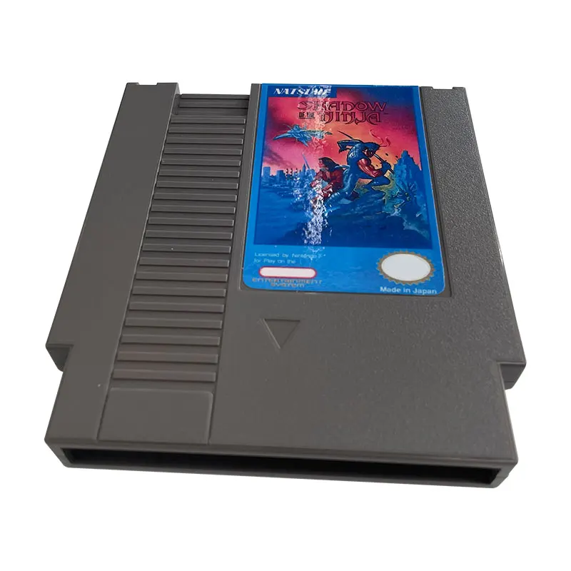 Cartouche de jeu Shadow of The Ninja pour Console NES, 72 broches, carte de jeu 8 bits, pour jeu classique