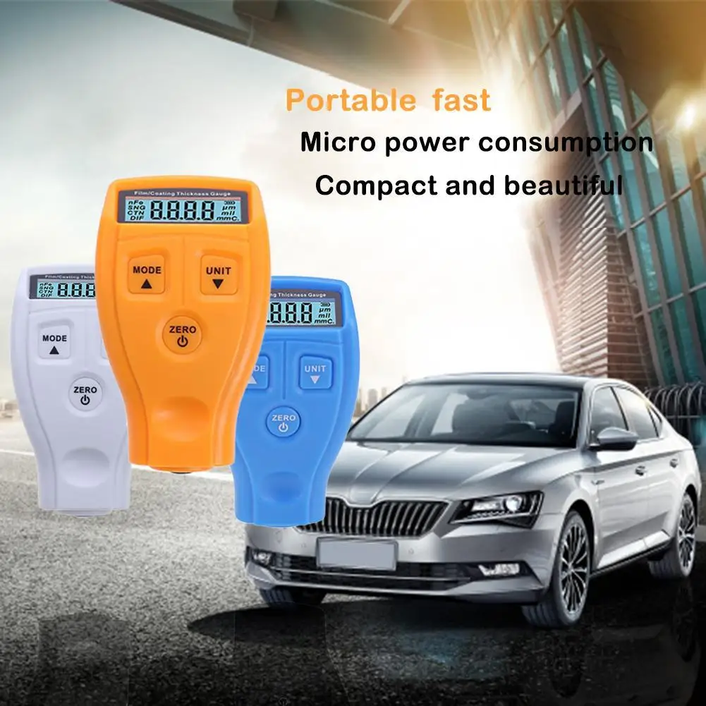 

Paint GM200/EM2271 Coating Thickness Gauge Galvanizing Thick Measurement Metal Lacquer Tester Meter Tool Accessories