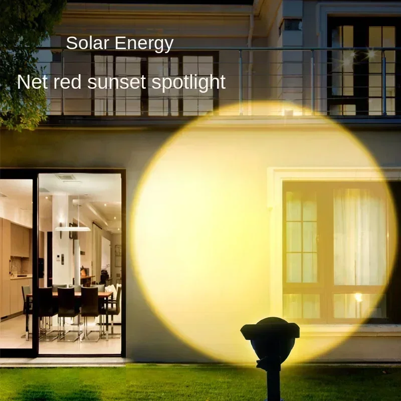 

Upgrade Your Outdoor Lighting with Solar Sunset Spotlights and Colorful Lawn Lights garden decoration solar light outdoors