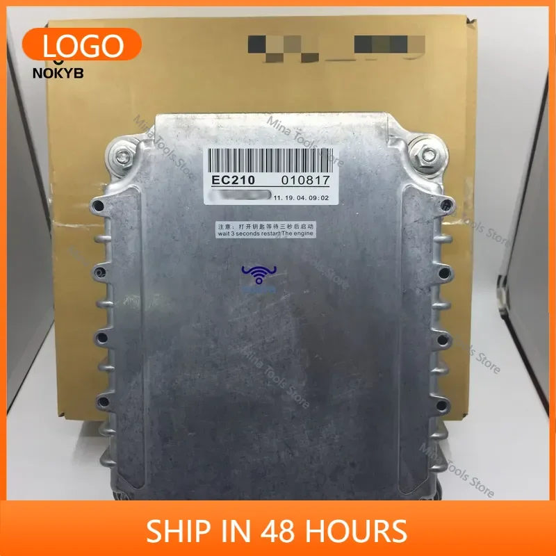 Excavator Engine ECU D6D Controller VOE 60100002 Programmed for Excavator EC210B EC210BLC Computer Board 60100002