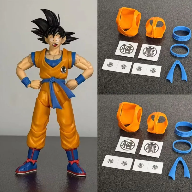 Dragon Ball Son Goku accesorios de figuras de acción Shf Anime juguetes de modelos coleccionables para Fans Air018 piezas del cuerpo Venta caliente