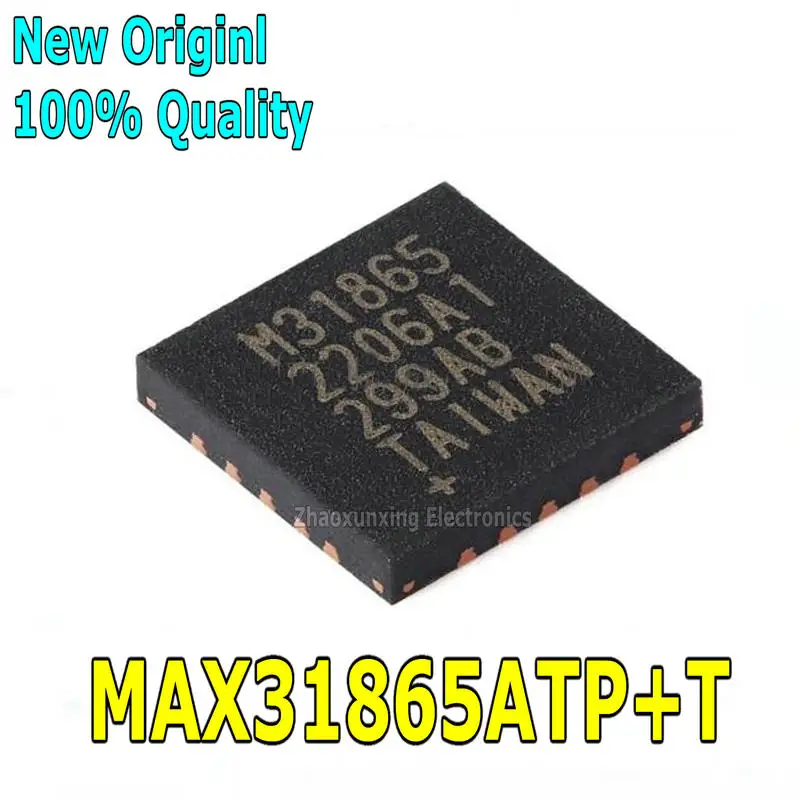 5~10PCS  New     MAX31865ATP+T   MAX31865ATP   M31865   MAX31865   QFN-20      Chipset