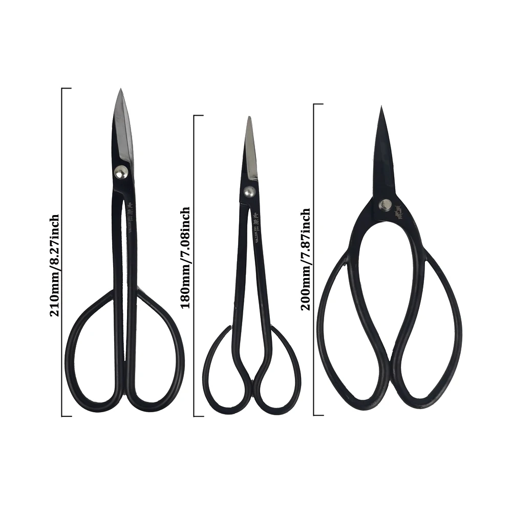 Upgrade Multifunctional Bonsai Plant Tree Scissors Trimming Cutting Tool Set Kit Pruning Tools Garden Accessories ALLOY STEEL