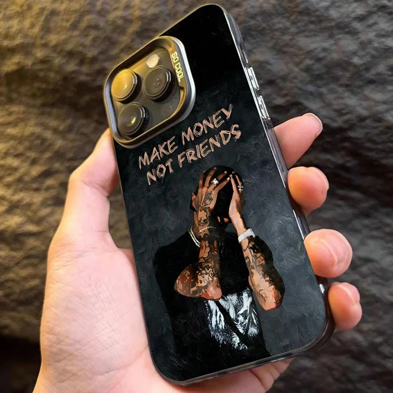 جراب هاتف رسومي لـ iPhone ، أوروبا وأمريكا ، غطاء خلفي لـ iPhone 16 ، 15 ، 14 ، 13 ، 12 ، 11 ، X ، XR ، XS ، SE2 ، SE ، 8 ، 7 Plus Max ، Mini ، PC