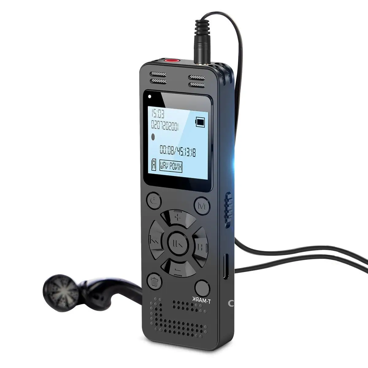 

Portable Intelligent Recording Pen for Students & Business Meetings Cross-Border Small Size MP3 WAV Digital Recorder