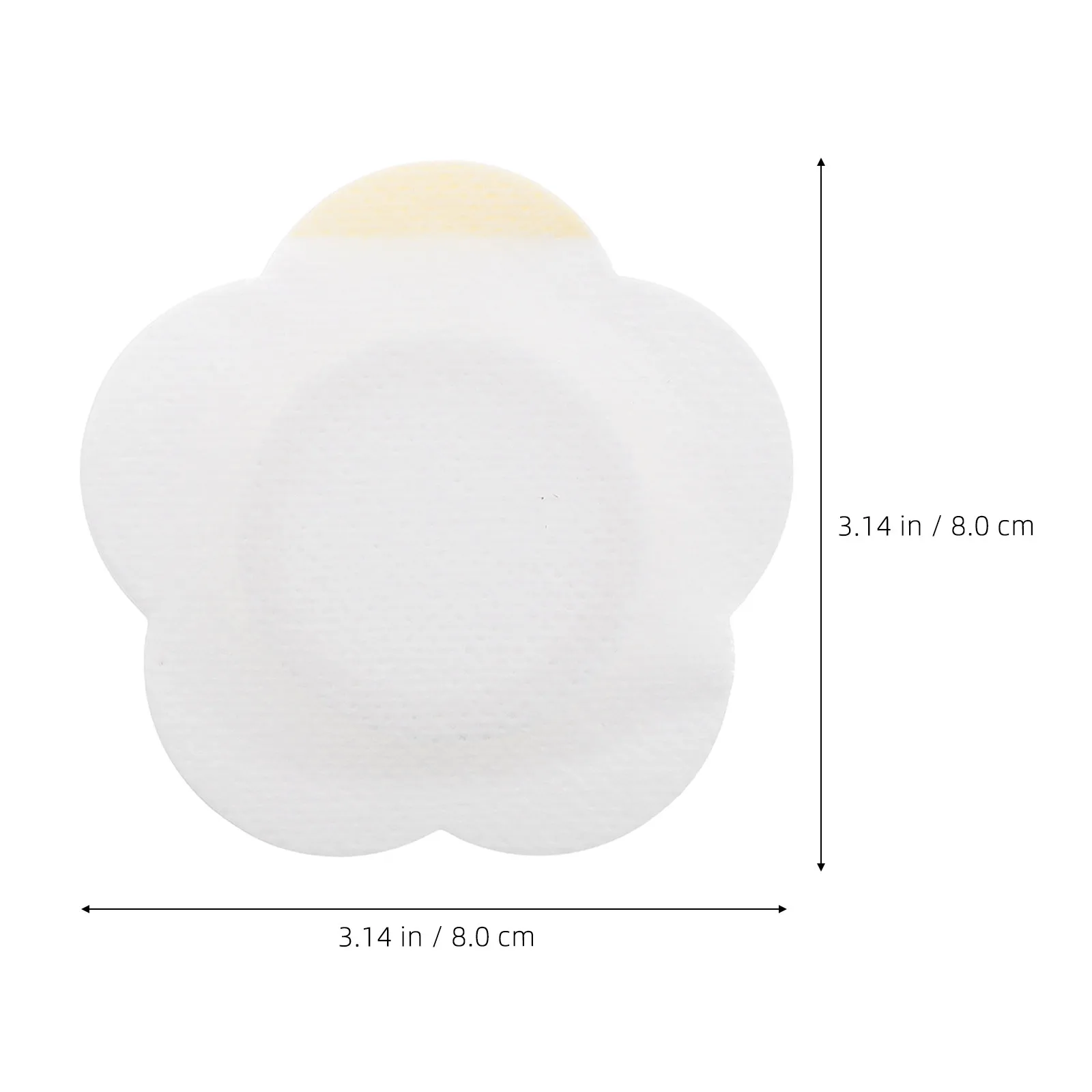 50Pcs Blank Breathable Infant Navel Stickers Belly Button Protectors for Newborns Toddlers Soft Hypoallergenic Non-Woven Abdomen