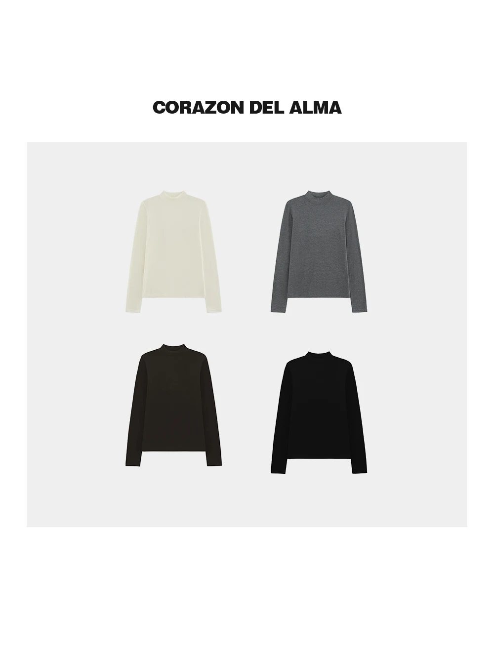 

Женская трикотажная кофта Lanru 55003 из шелка и модала с высоким воротником, облегающая, приятная к телу, с эффектом второй кожи