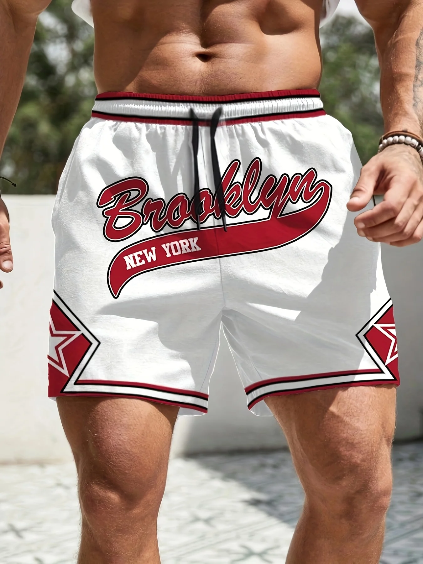 

2025 Новые мужские модные шорты с принтом, легкие роскошные уличные шорты в стиле хип-хоп, повседневные дышащие трендовые шорты премиум-класса