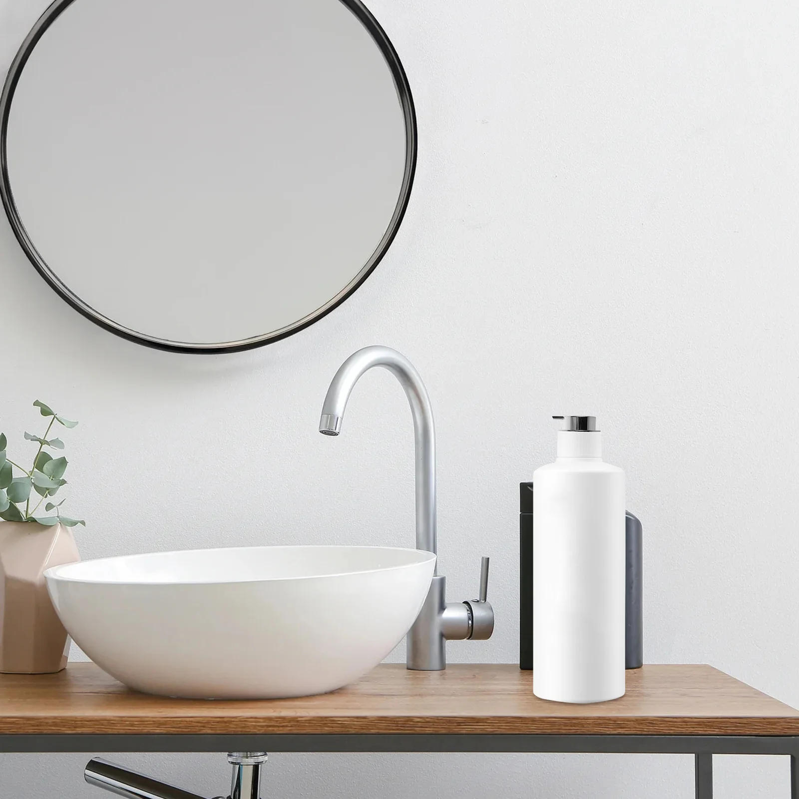 

Plastic Foam Soap Pump Head Replacement for Bathroom Counter - Fits Cleanser Body Wash Bottles Efficient Dispensing Travel Home