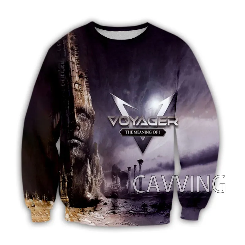 CAVVING 3D Printed  Voyager  Band  Crewneck Sweatshirts Harajuku Styles Tops Long Sleeve Sweatshirts for Men/women