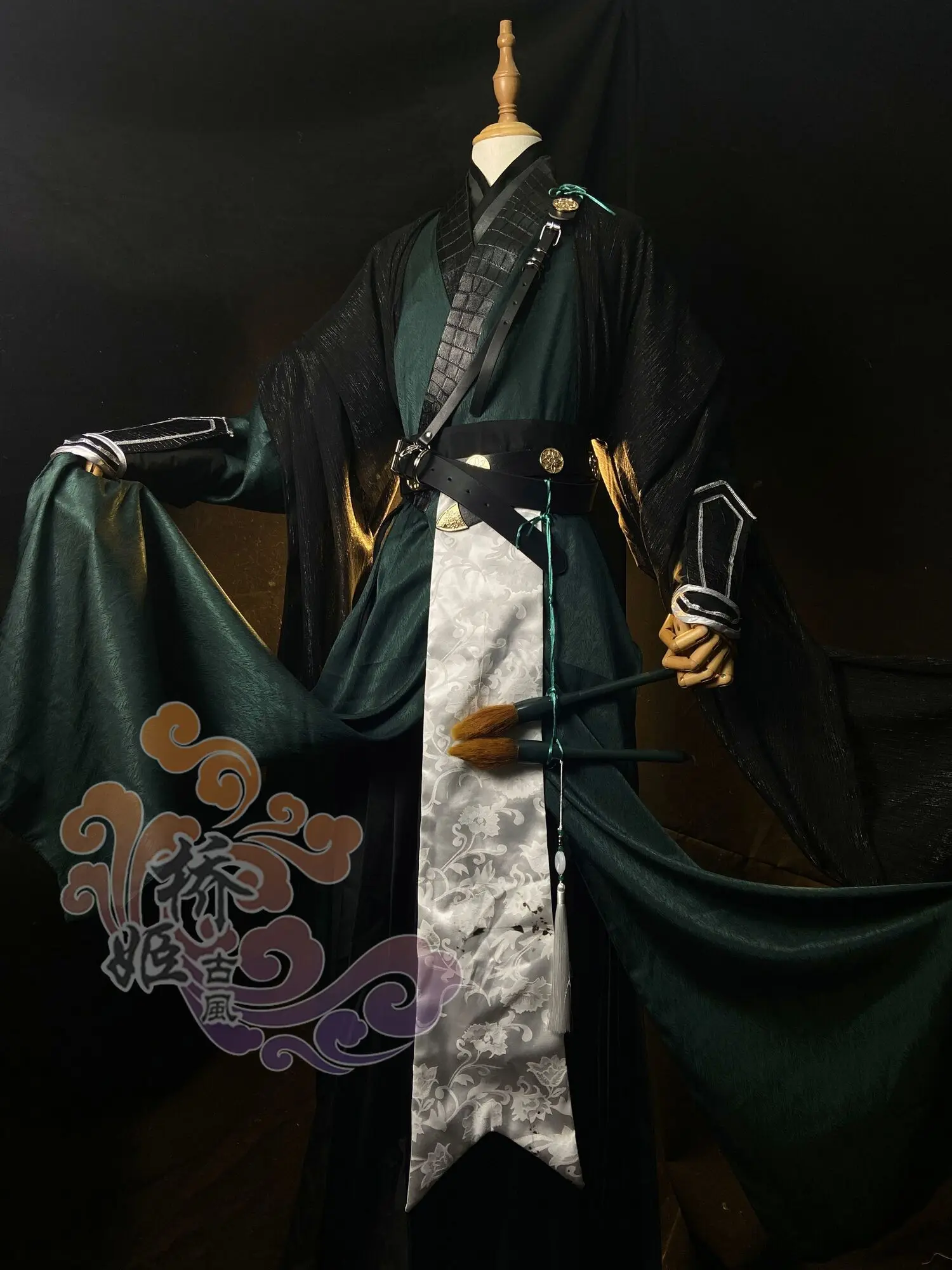 Code Name: Zhang Yide Rong Cos Suit Hanfu Suit Zhang Yide Cosplay Ancient Style Men's Full Set Cosplay Costume Han Fu Halloween