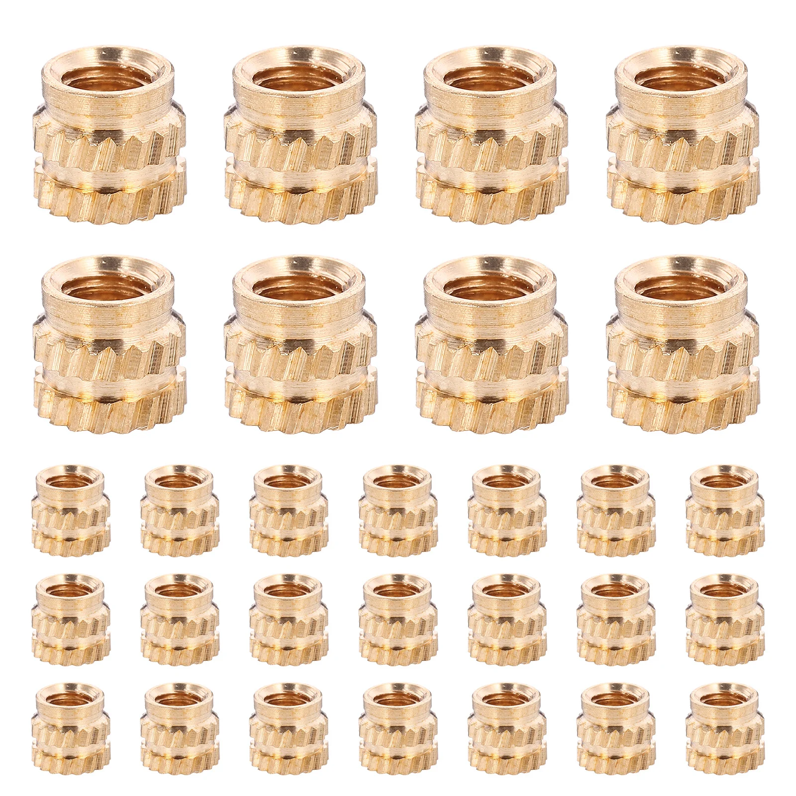 100 قطعة M3 مجموعة الحرارة إدراج إدراج الخيوط ل حقن البلاستيك صب موثوقية عالية الإنتاج الدقيق