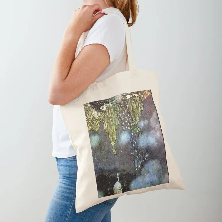 

The Rubaiyat of Omar Khayyam - Edmund Dulac Tote Bag tote bag woman free delivery bags Reusable bags