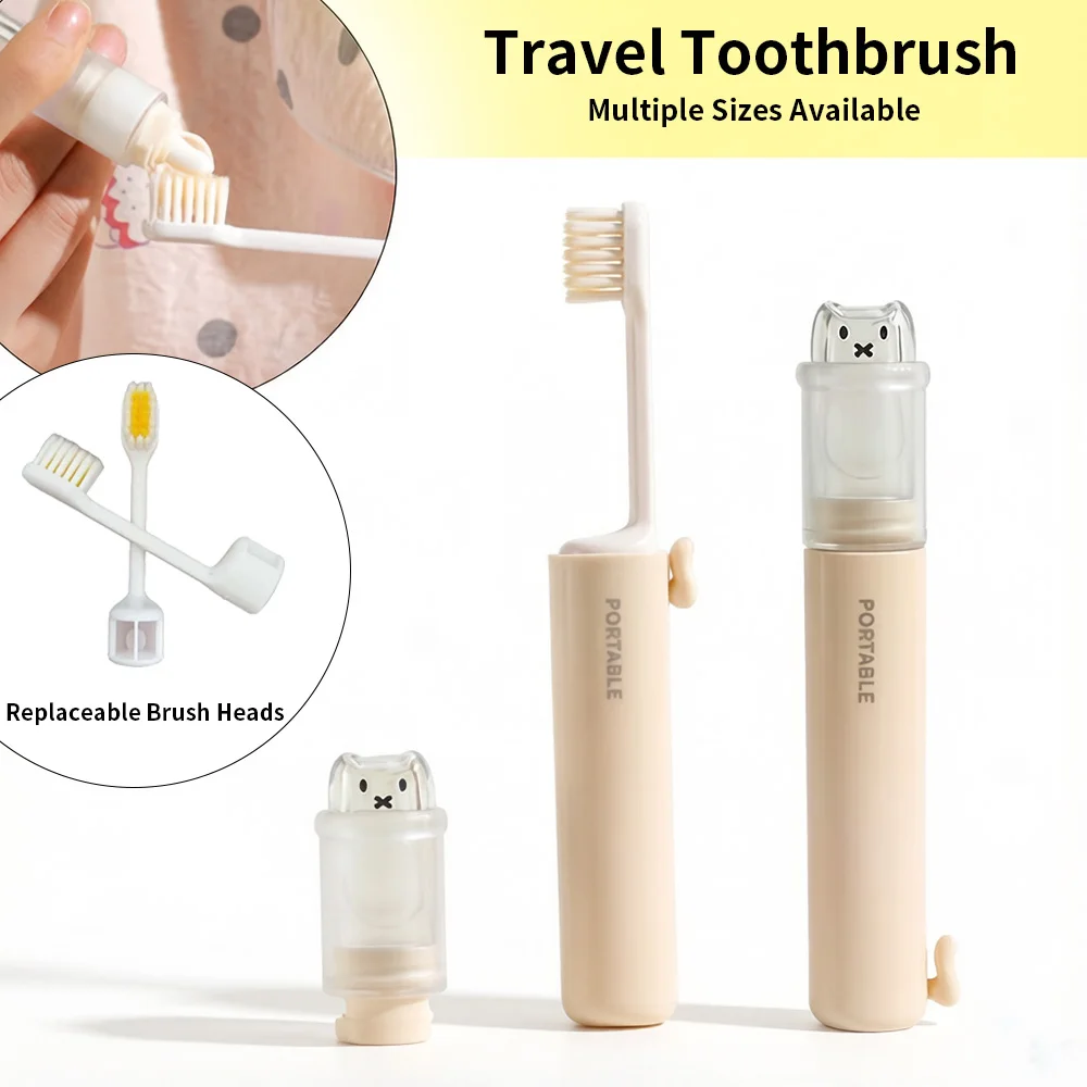 Multiple Options | All-in-One Travel Portable Toothbrush
