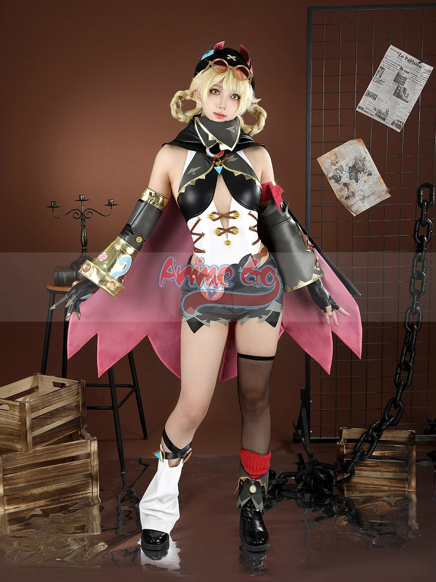 

Genshin Impact Jahoda Cosplay Costume for Women Jahoda Role Play Outfit for Halloween