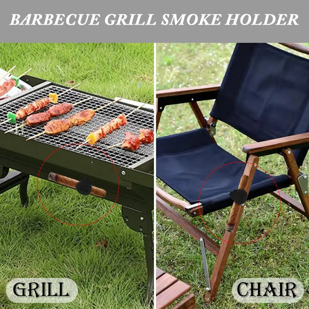 

Smoke Holder for Outdoor Activities Silicone Slots Smoke Holder Adjustable Magnetic Smoke Holder for Golf Cart for Fishing