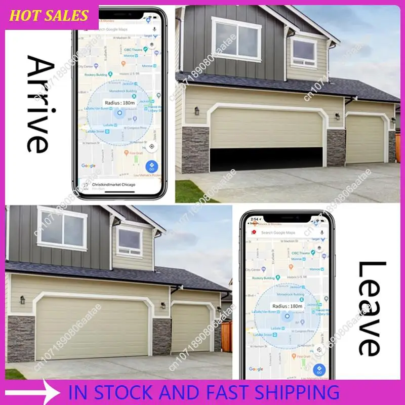 WIFI Garage Door Opener Controller Garage Door Controller For Alexa Google Home EU Plug,Requisite