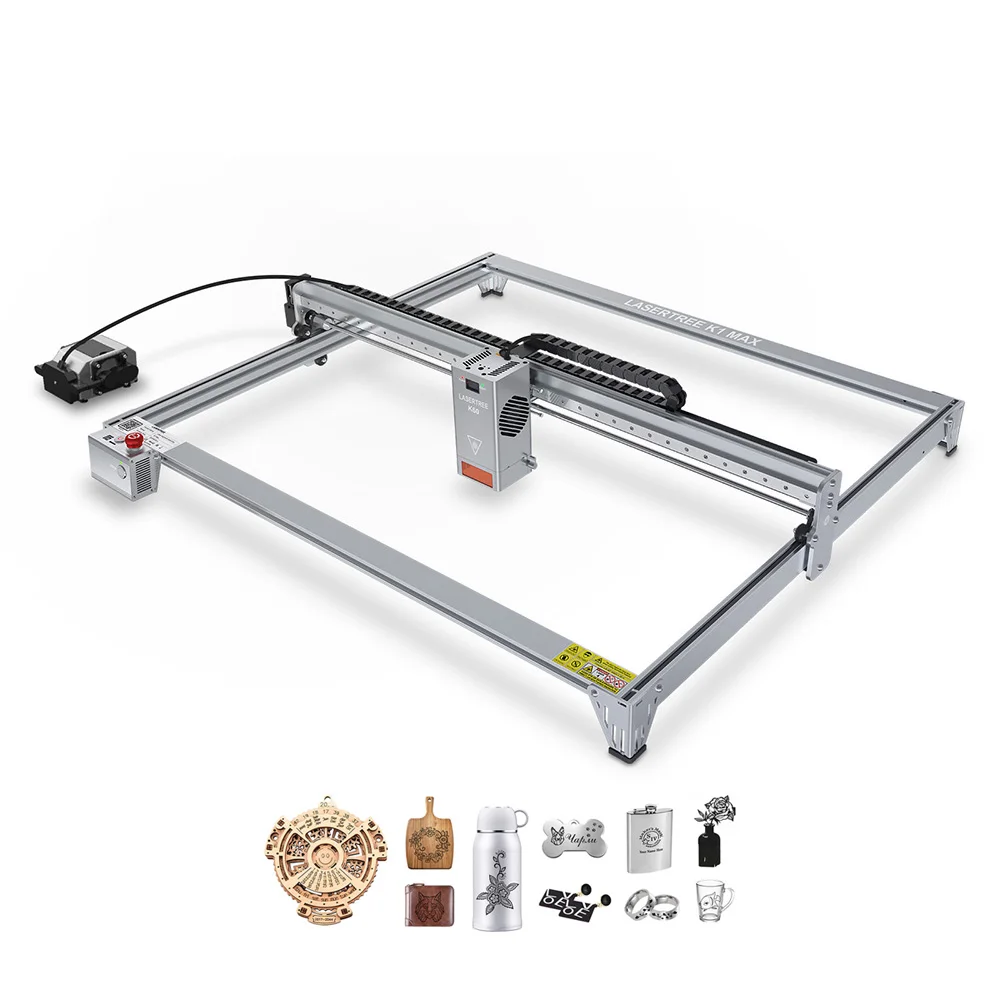 

K1 MAX 60W DIY Leaf Engraving Machine Diode Lazer Engraver Wood CNC las er Cutting Machines with Air Pump for Plywood