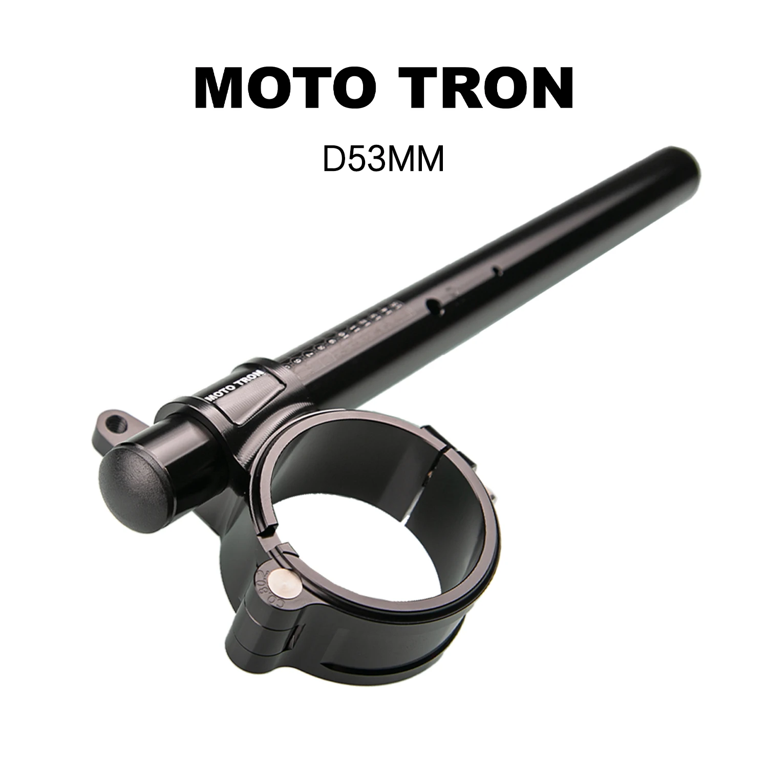 MOTO TRON - Lightweight Clip On Handlebars - 53mm For DUCATI 748/749/916/998/999 1994-2006 848/1098 2007-2011/V4 2017-2025/V2 -2