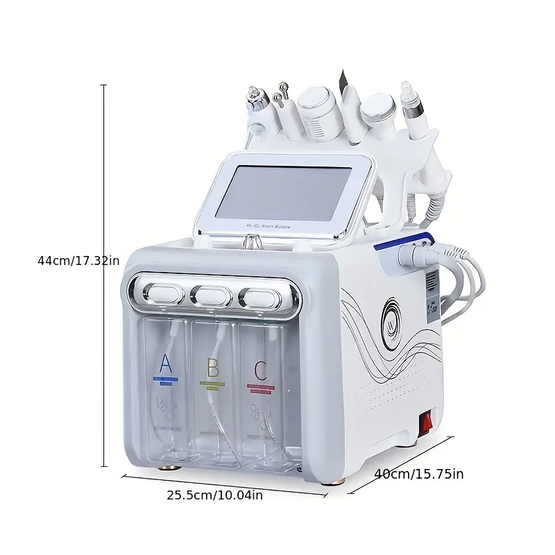 7-in-1-Wasserstoff-Sauerstoffblasen, Hautschönheit, reinigende Gesichtsmaschine, Peeling, Wake-Up Skin Home Beauty-Gerät