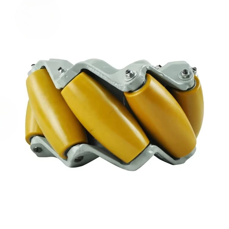 

Heavy Duty Rolling Bearing Omnidirectional Robot Mecanum Wheel for Sale