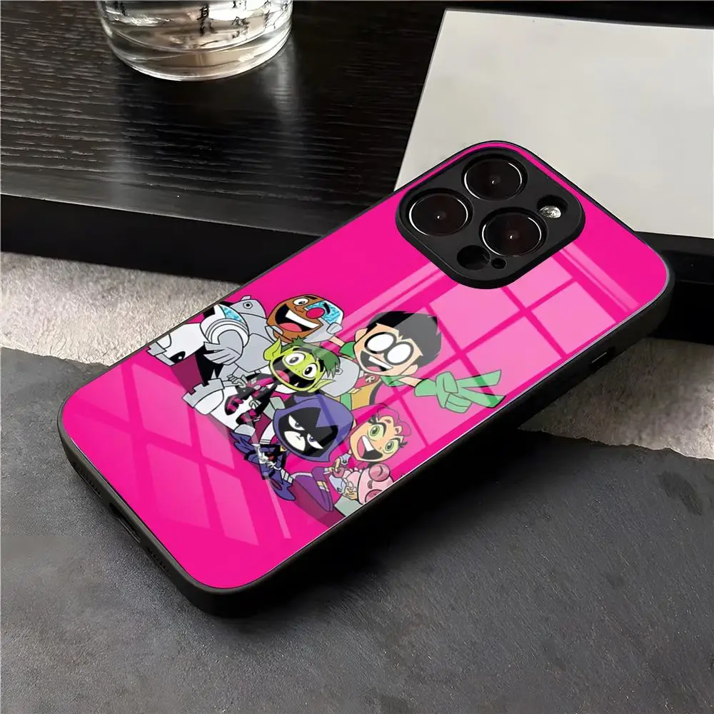 capa-de-telefone-t-teen-t-titans-go-para-iphone-17-air-16-e-pro-max-15-14-13-mini-12-pro-11-max-plus-capa-de-vidro-preta