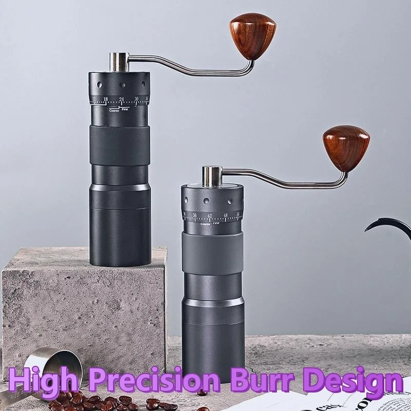 

Manual Coffee Grinders Unique Portable Tool Mill Design Setting Pourover Espresso Machine Press Roaster Extractor Small Set 2026