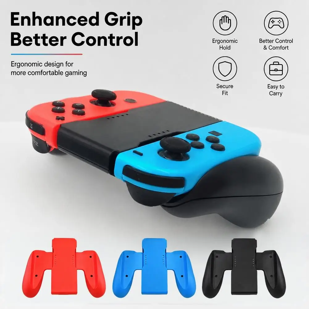 For Switch Joy-Con Ergonomic Grip Handle Comfortable Controller Holder Stand Portable Gamepad Accessories
