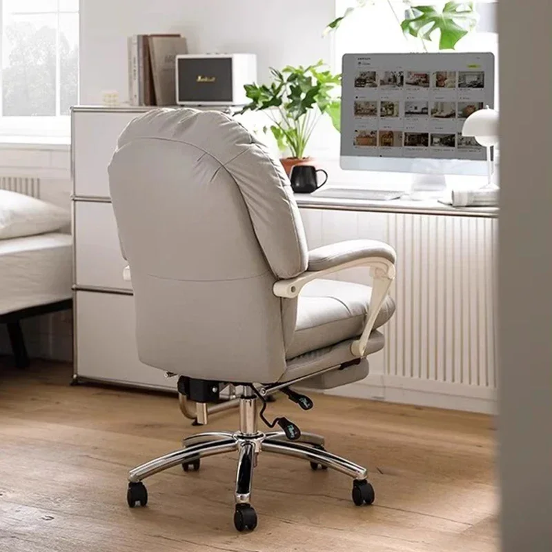 Computer Gaming Office Chair Home Comfort Sedentary Bedroom Chair Living Room Vanity Salon Furniture Silla Escritorio FYOC