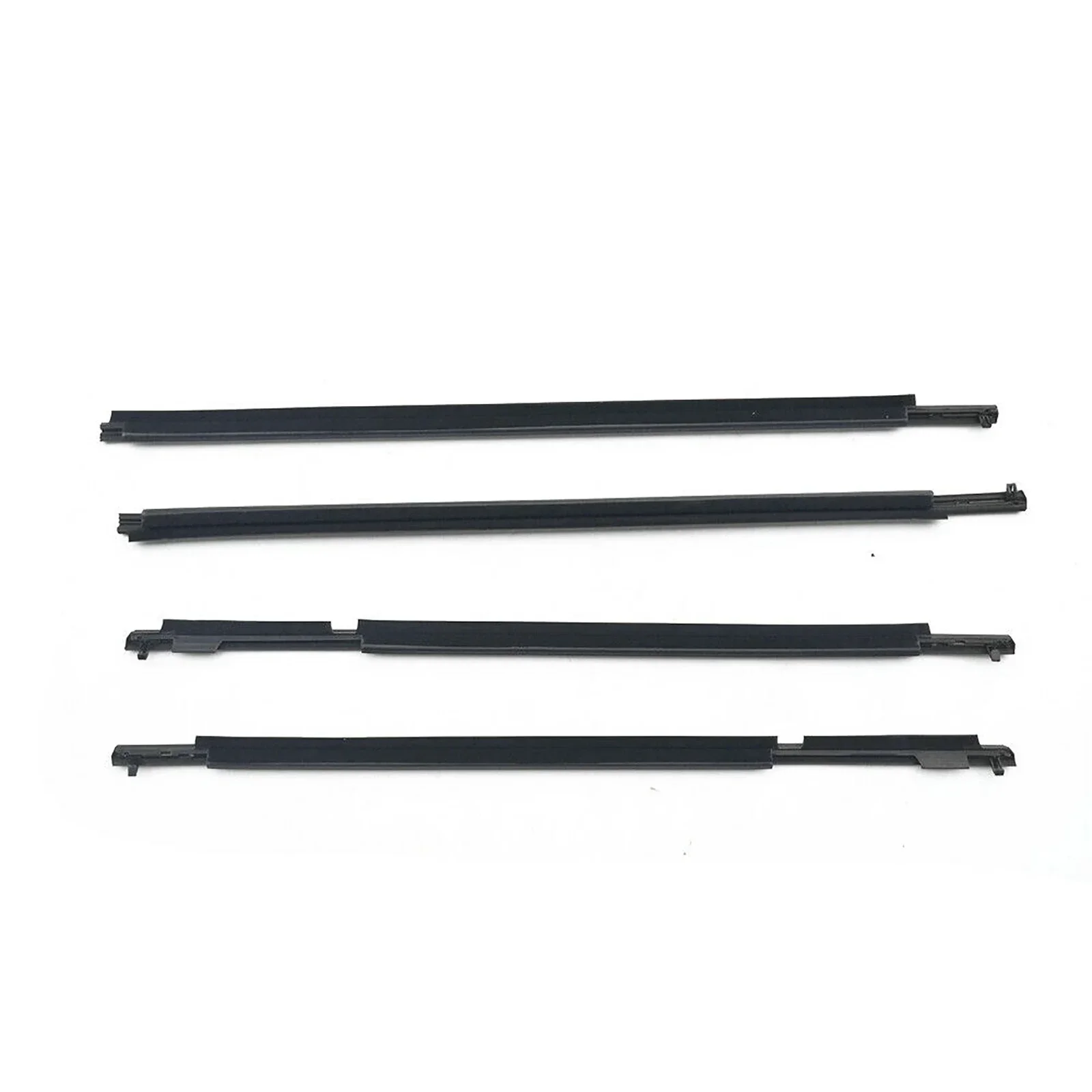 4PCS Car Window Glass Sealed Strip Side Window Wheatherstrip for Toyota Prado 2010-2018