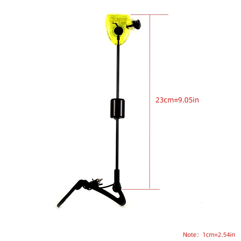 Fishing Swingers Set LED-beleuchteter Angelbissanzeiger Angelgerät im Koffer mit Reißverschluss, Outdoor-Schaukel-Signalempfänger – Detail 8