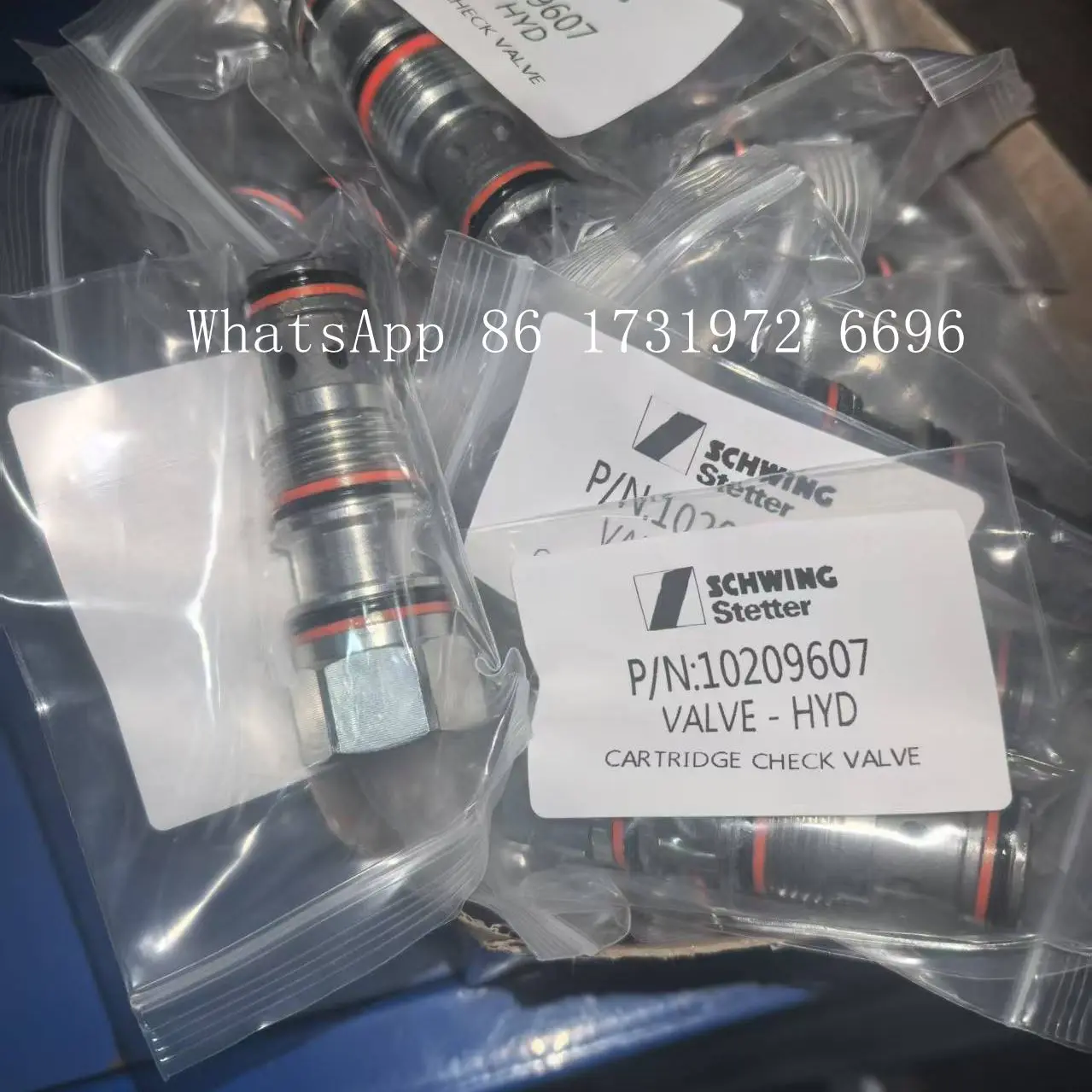 10209607 VLV - HYD, CARTRIDGE CHECK VALVE For schwing Equipment